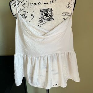 AMERICAN EAGLE cowl neck baby doll tank